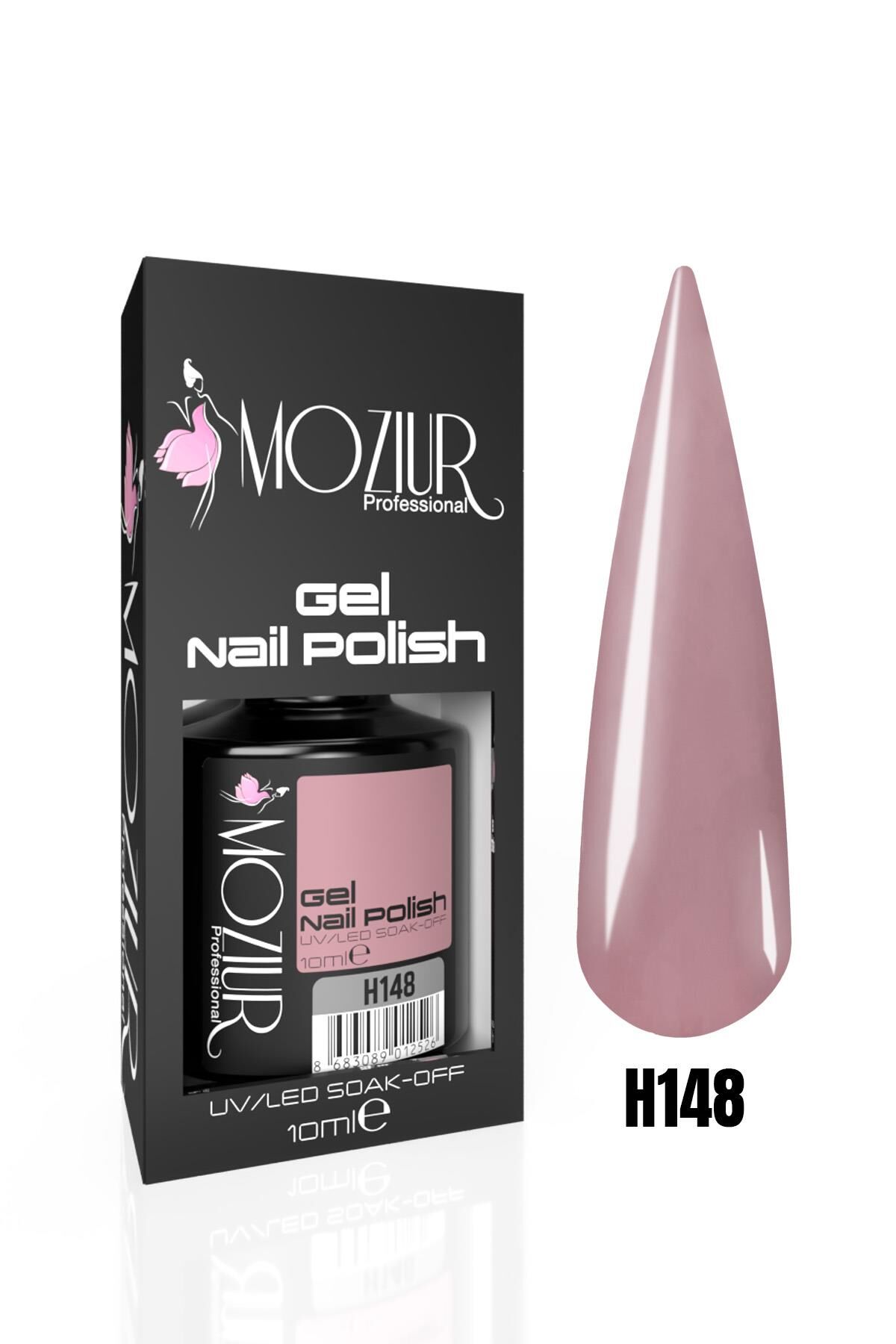 MOZIUR Kalıcı Oje UV LED 10ml H148