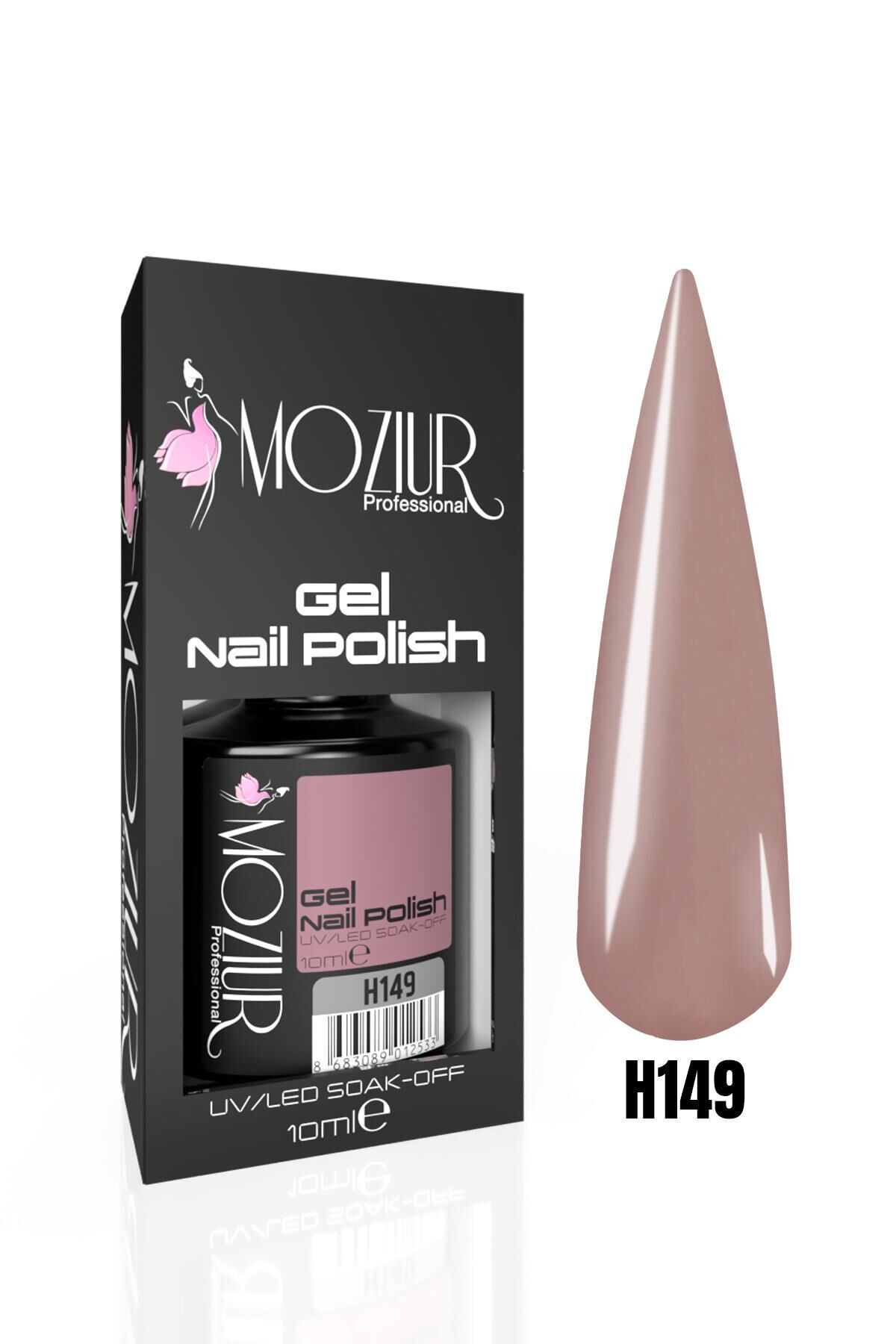 MOZIUR Kalıcı Oje UV LED 10ml H149