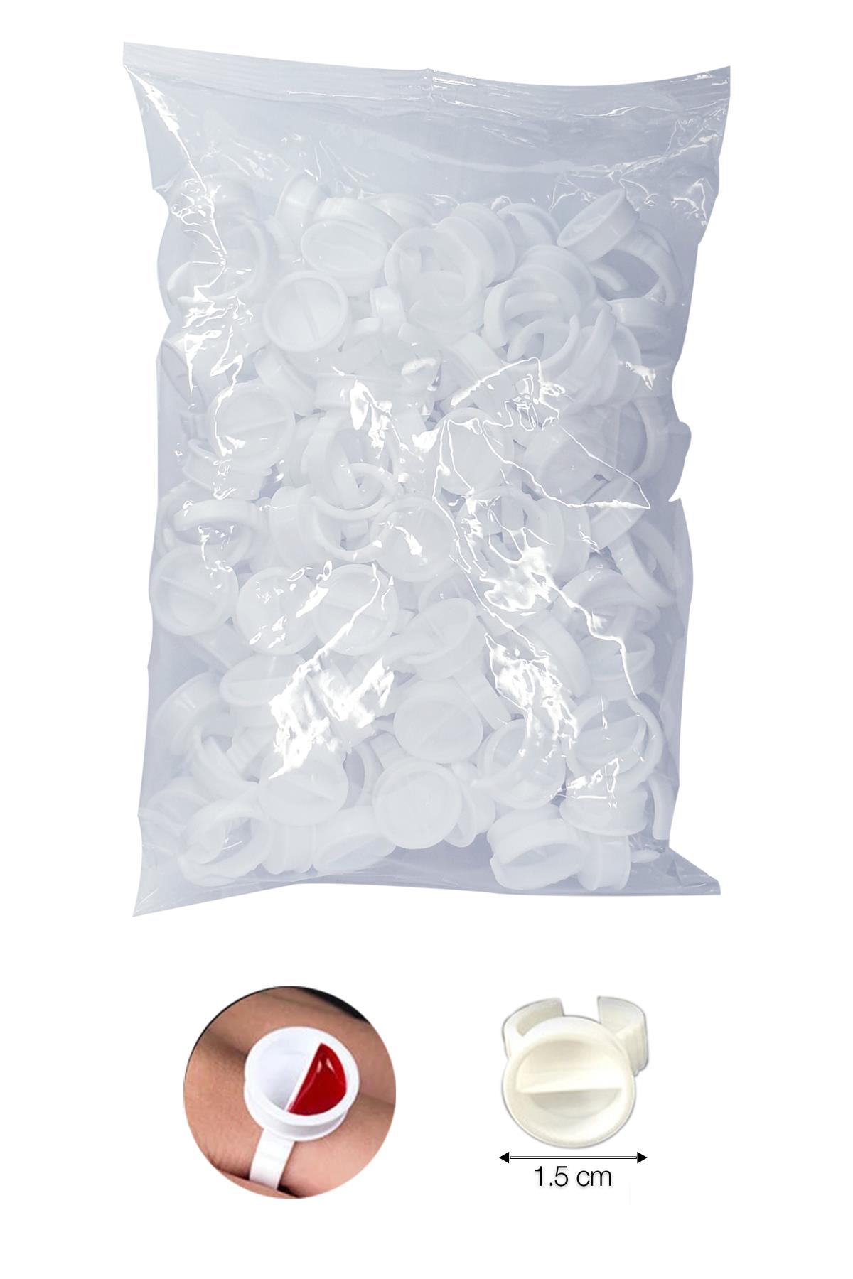 MOZIUR Microblading Kalıcı Makyaj Yüzük Çeşitleri 100 Adet Y2