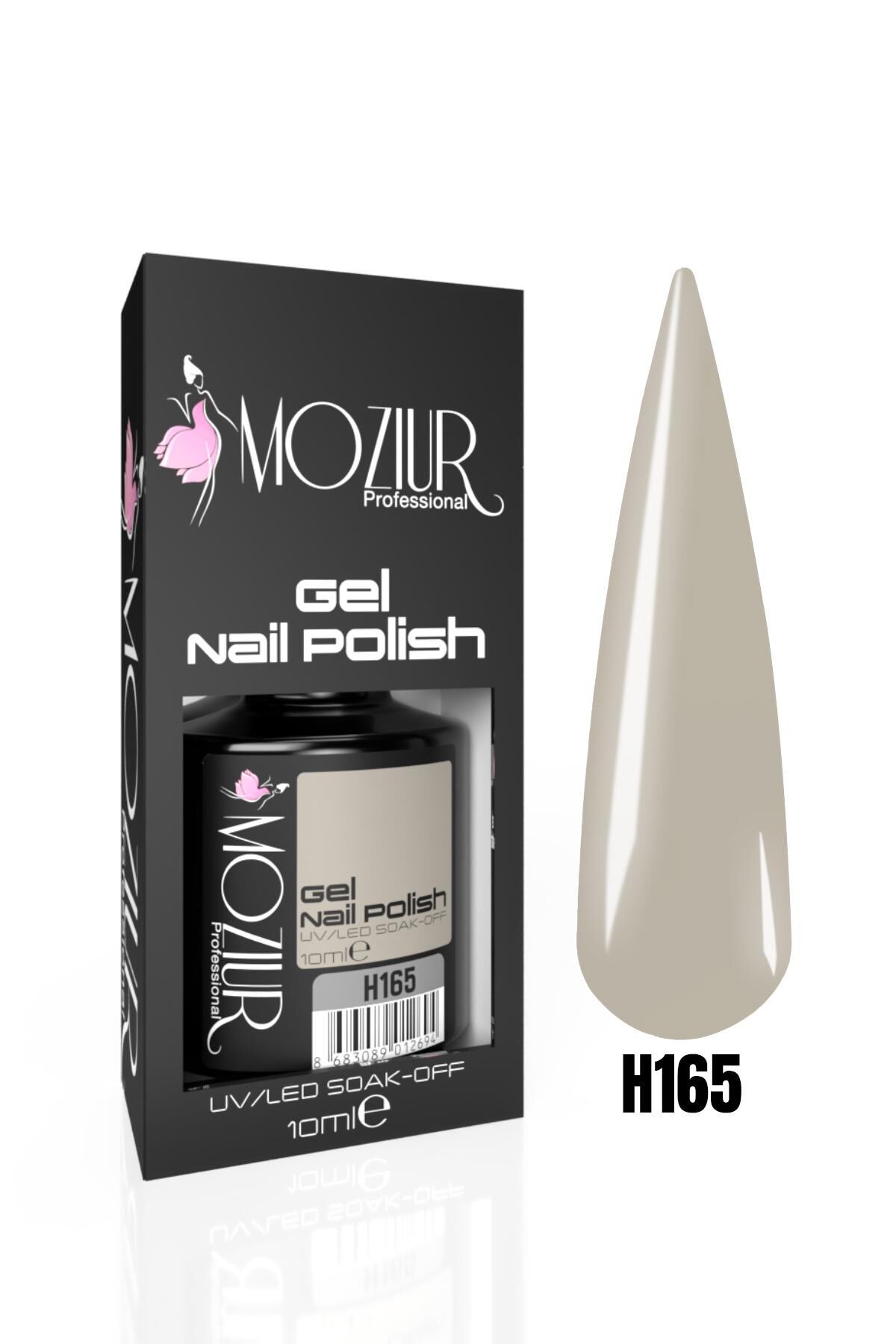 MOZIUR Kalıcı Oje UV LED 10ml H165