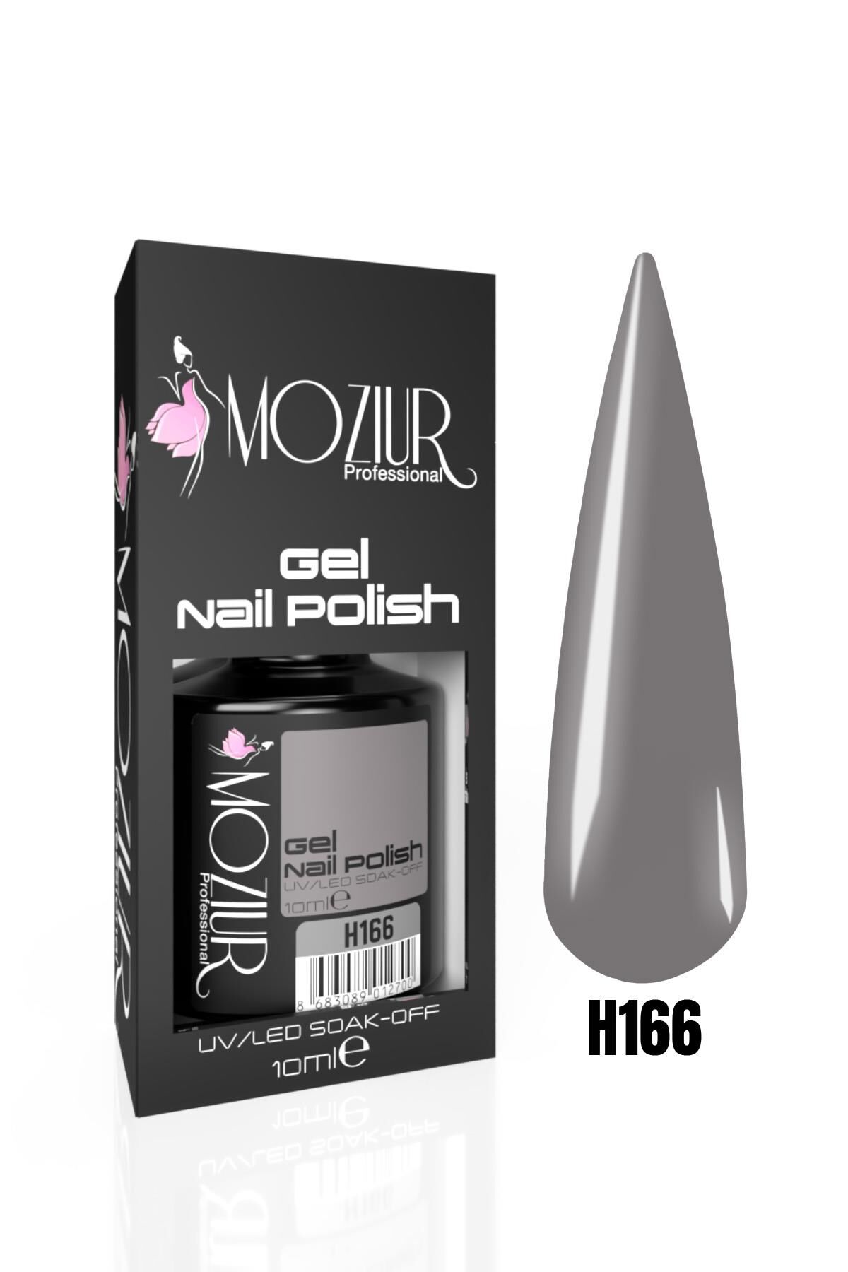 MOZIUR Kalıcı Oje UV LED 10ml H166