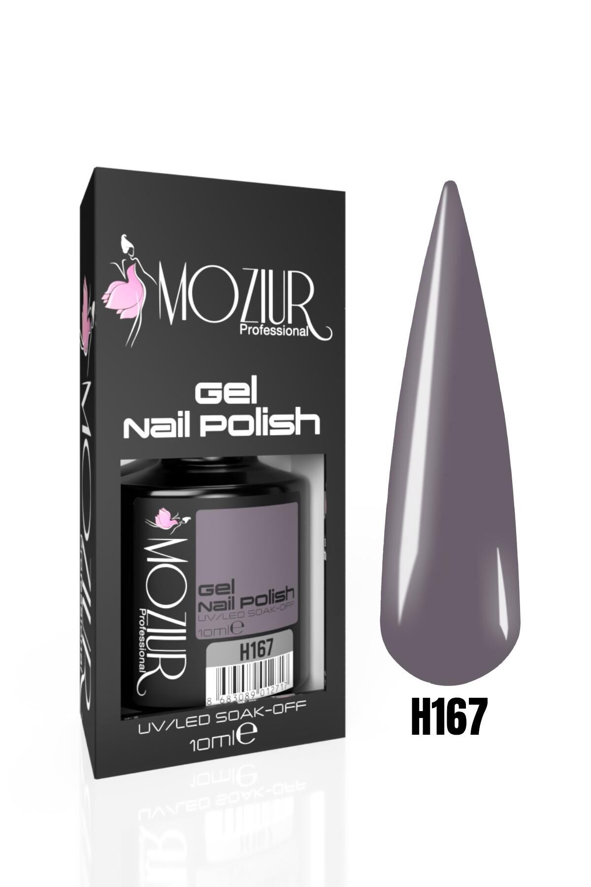 MOZIUR Kalıcı Oje UV LED 10ml H167