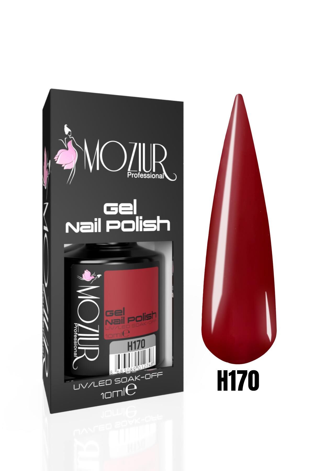 MOZIUR Kalıcı Oje UV LED 10ml H170