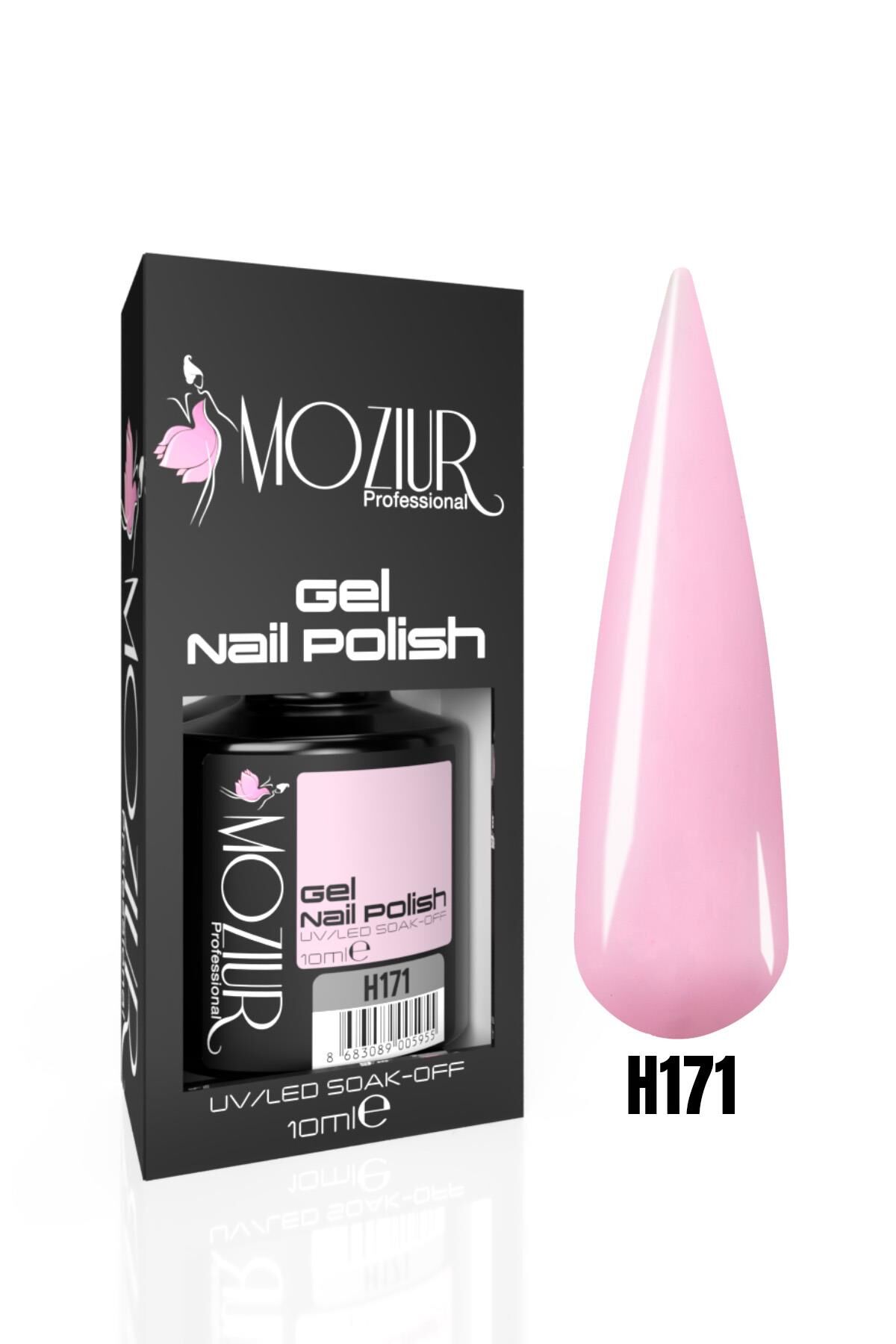 MOZIUR Kalıcı Oje UV LED 10ml H171