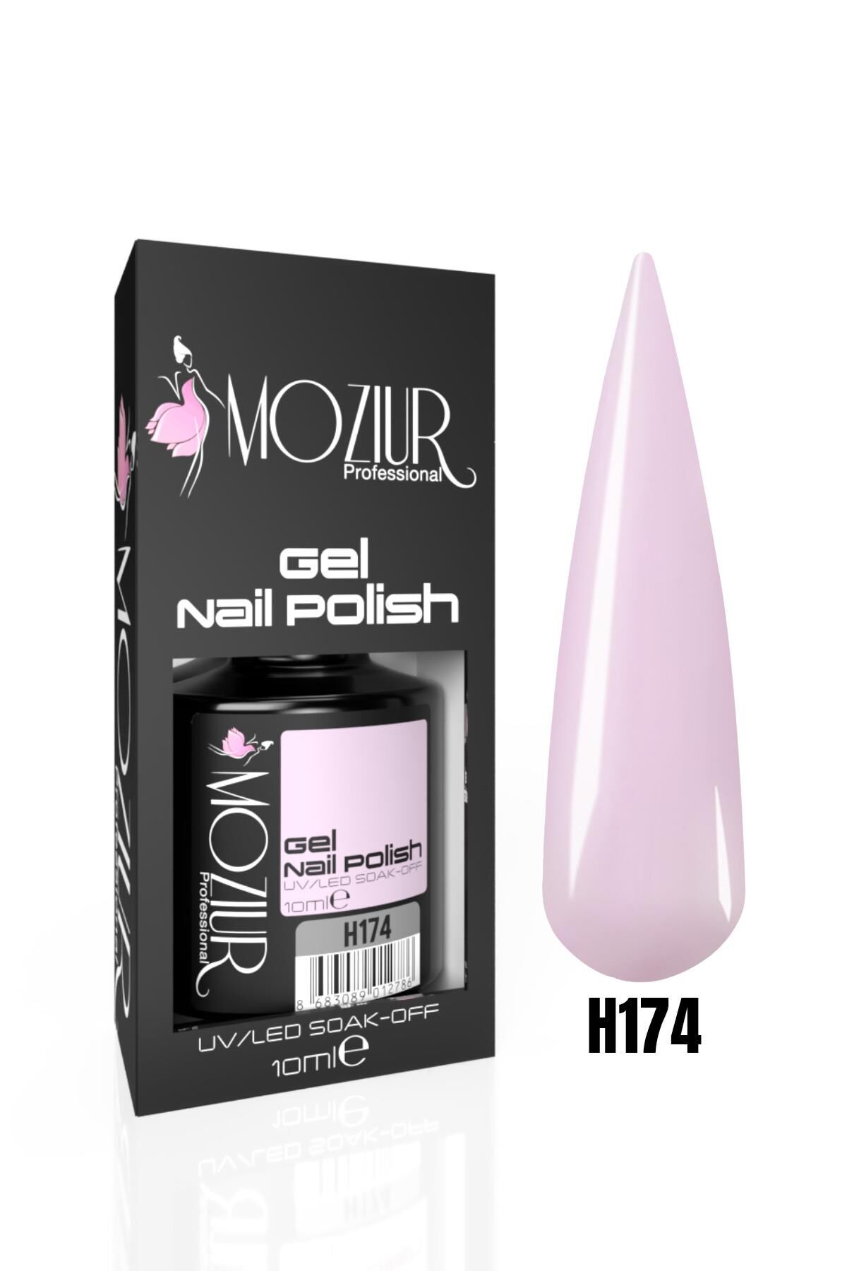 MOZIUR Kalıcı Oje UV LED 10ml H174