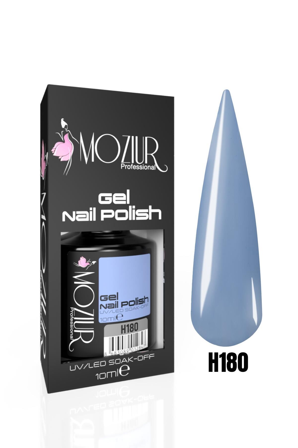 MOZIUR Kalıcı Oje UV LED 10ml H180