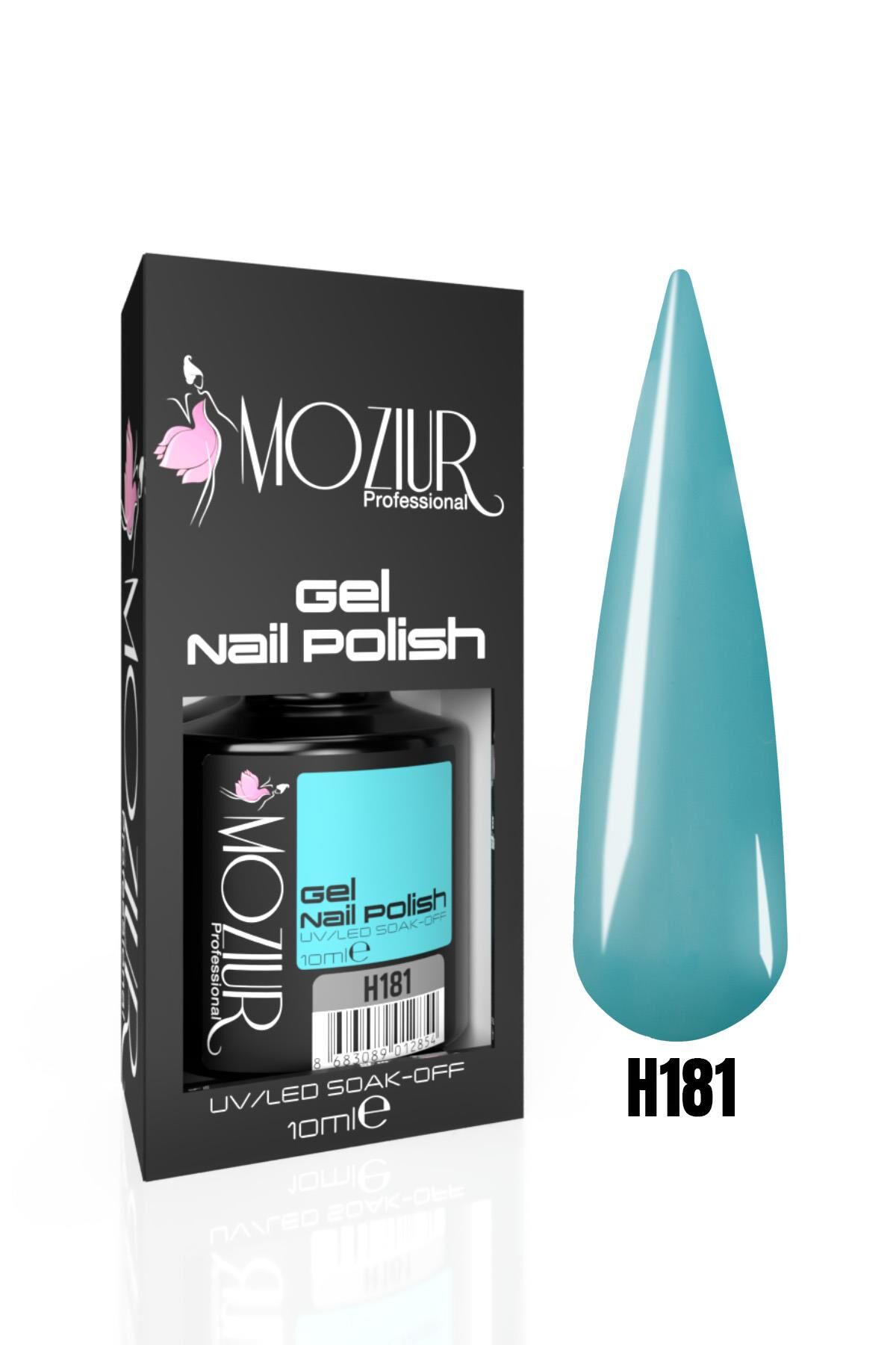 MOZIUR Kalıcı Oje UV LED 10ml H181