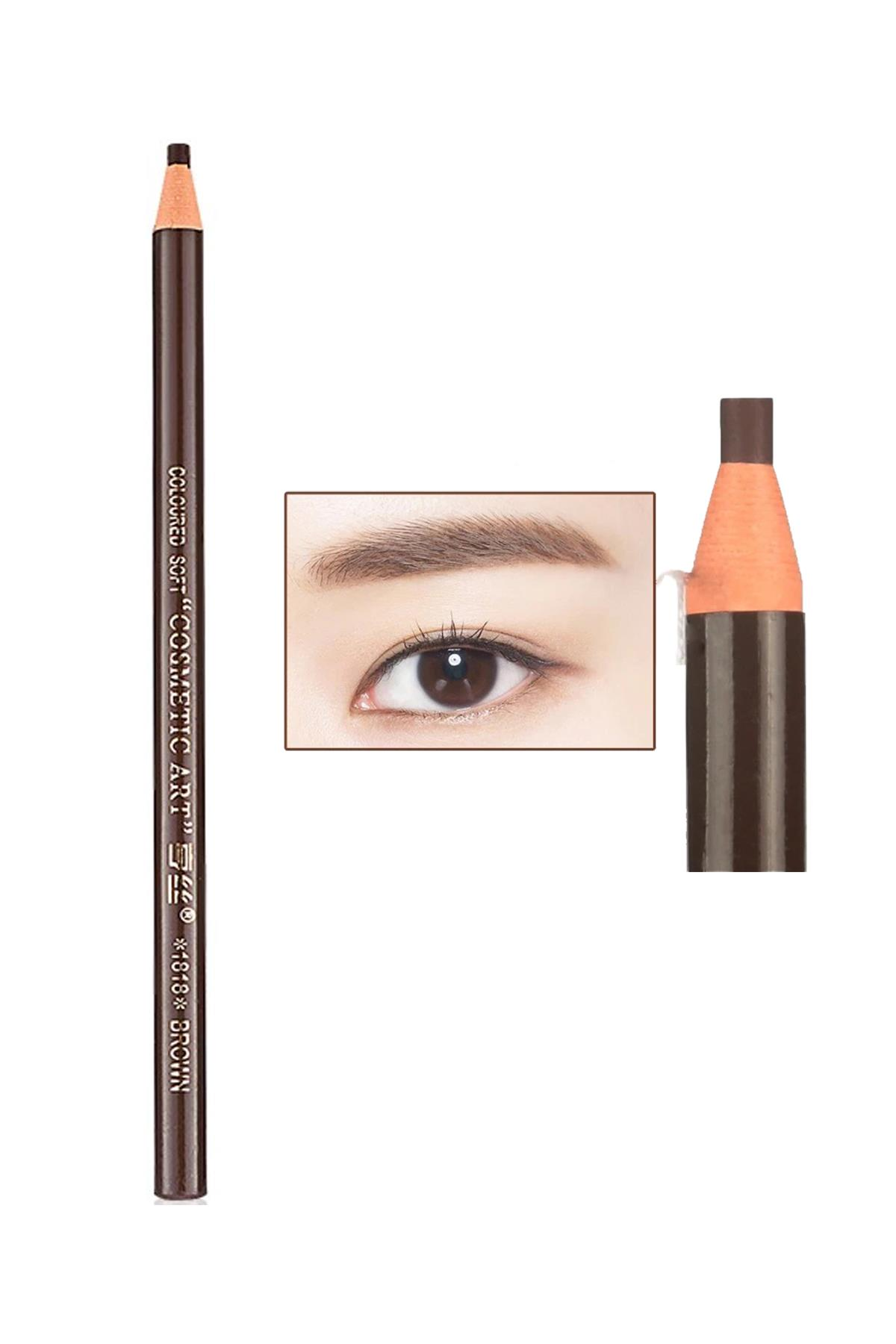 MOZIUR Microblading İpli Kaş Tasarım İşaretleme Kalemi Brown