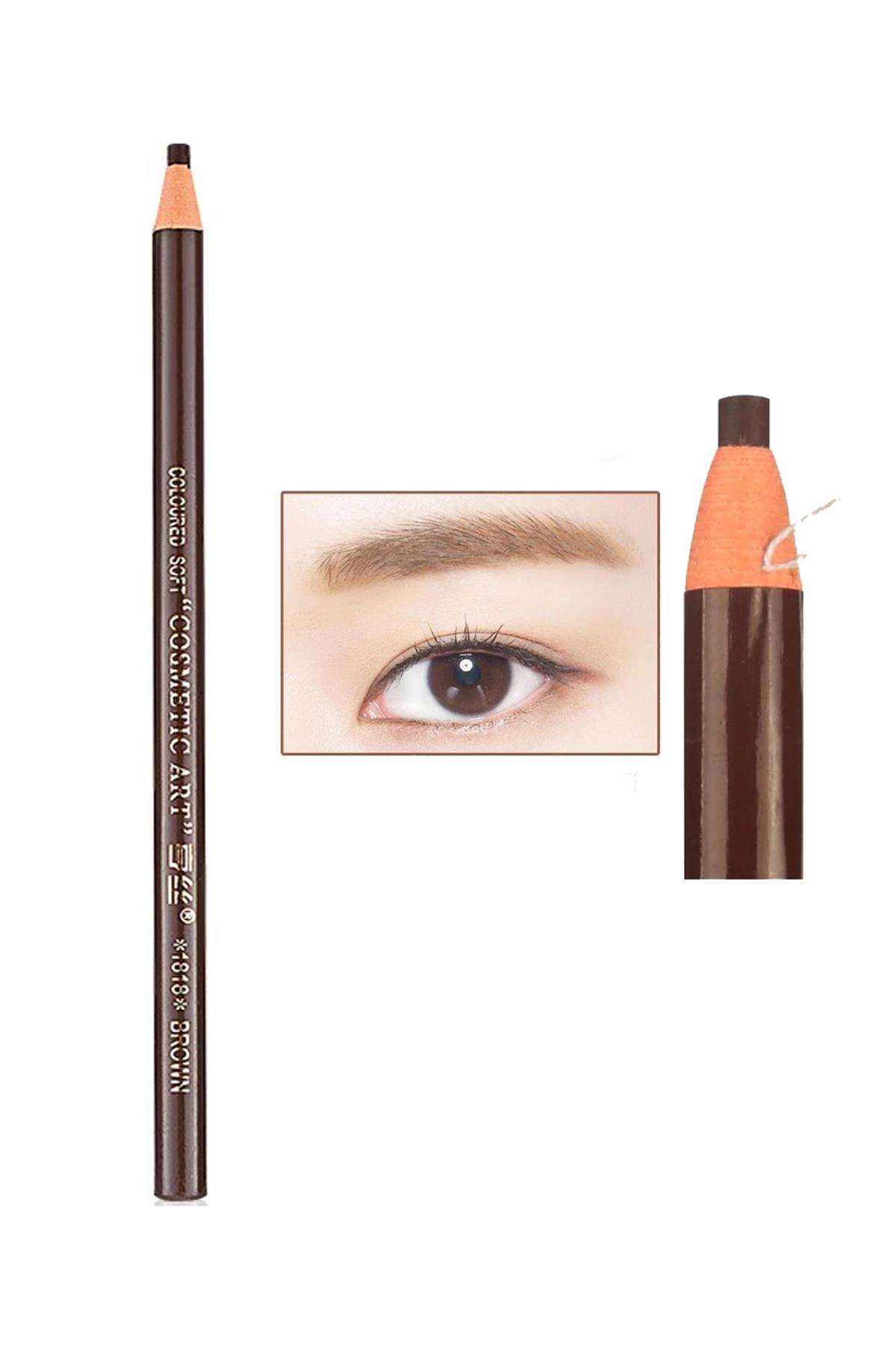 MOZIUR Microblading İpli Kaş Tasarım İşaretleme Kalemi Light Brown