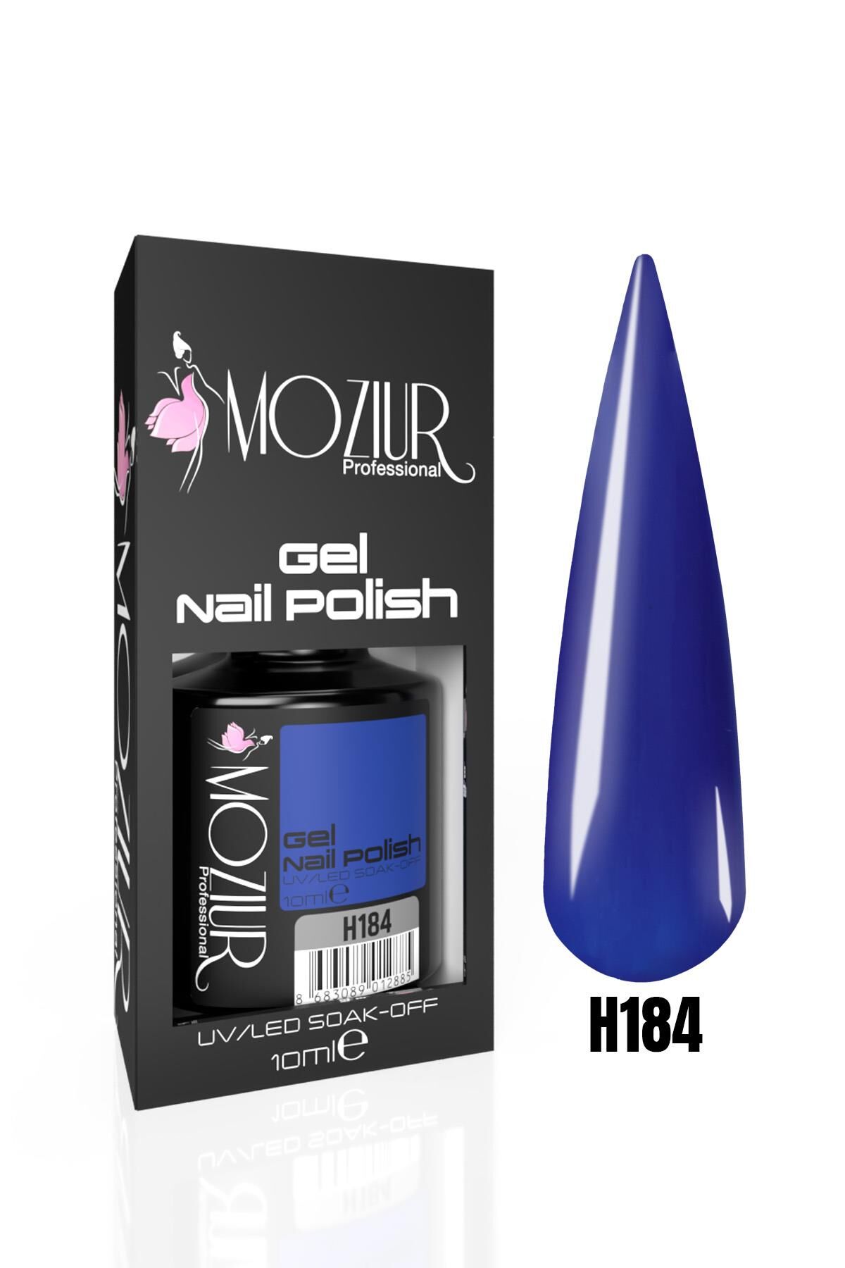 MOZIUR Kalıcı Oje UV LED 10ml H184