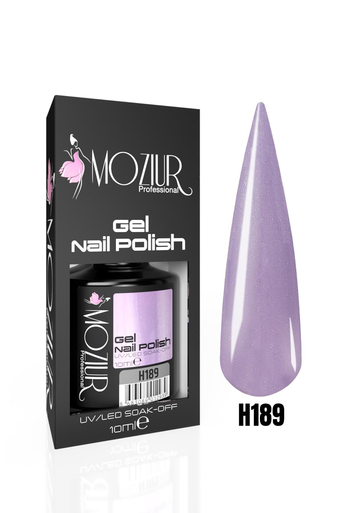 MOZIUR Kalıcı Oje UV LED 10ml H189