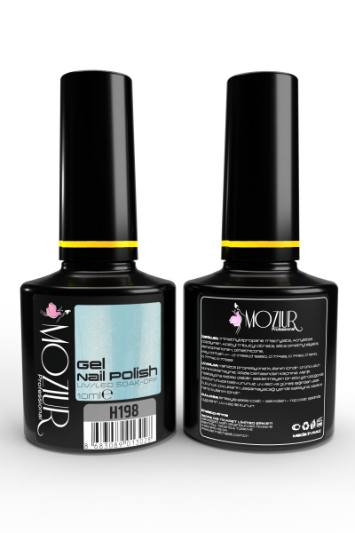MOZIUR Kalıcı Oje UV LED 10ml H198