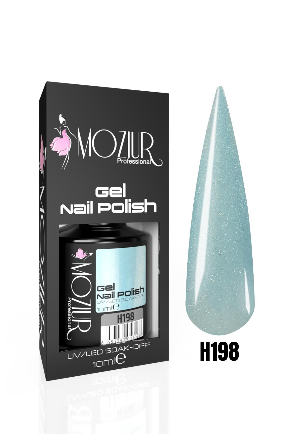 MOZIUR Kalıcı Oje UV LED 10ml H198
