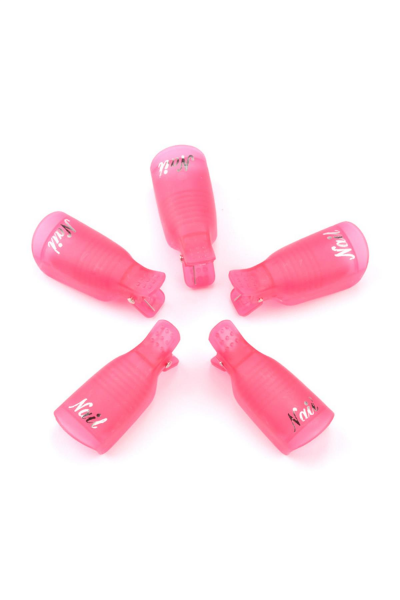 Kalıcı Oje Çıkarıcı Tırnak Mandalı 10 Adet