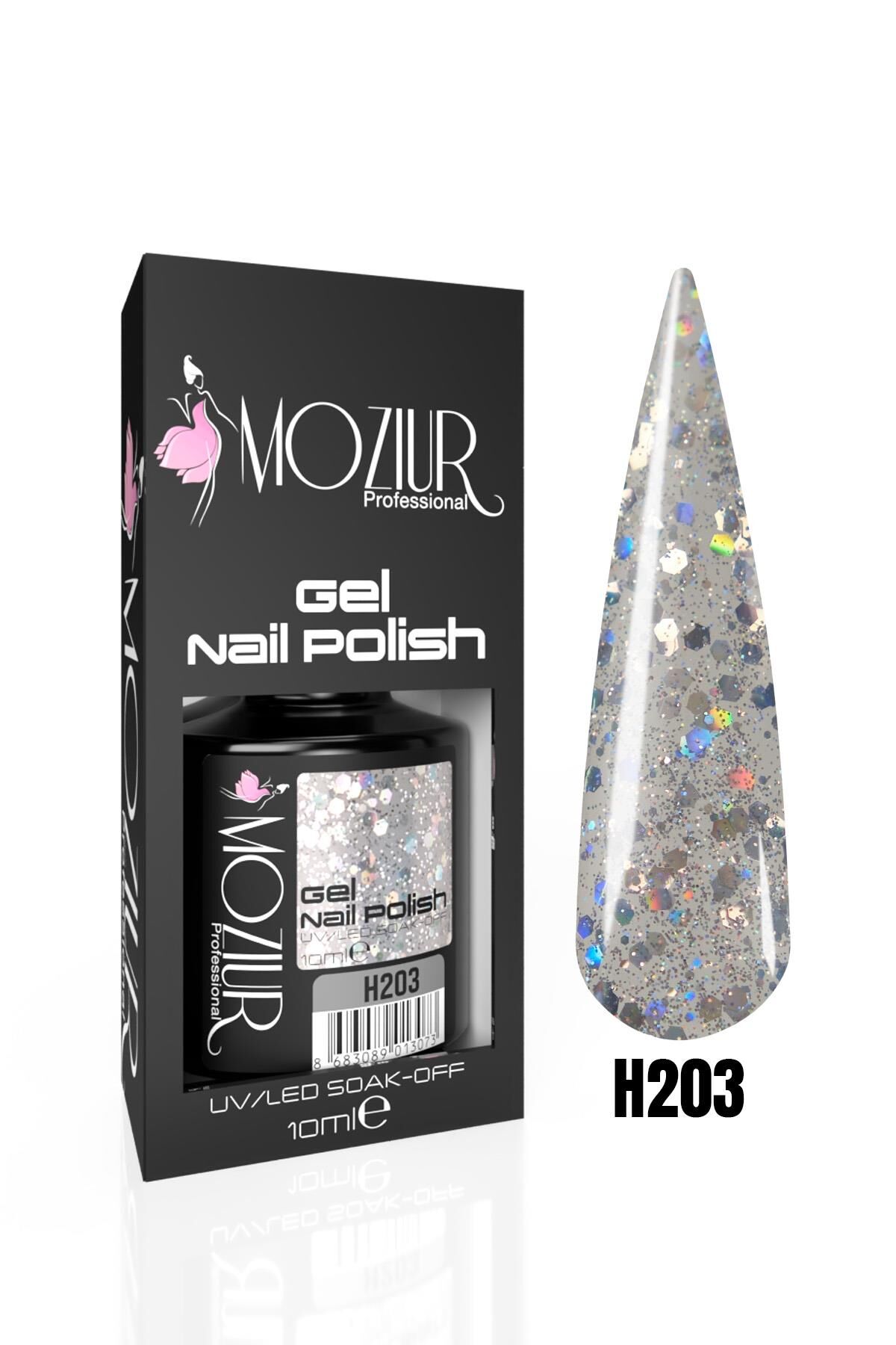 MOZIUR Kalıcı Oje UV LED 10ml H203
