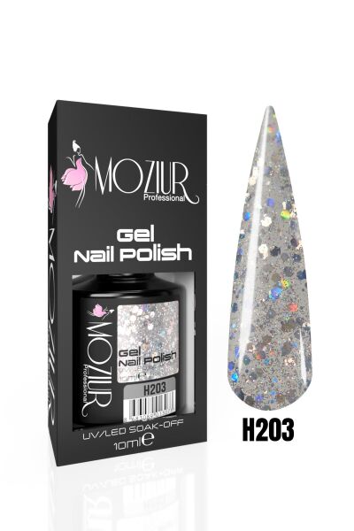 MOZIUR Kalıcı Oje UV LED 10ml H203