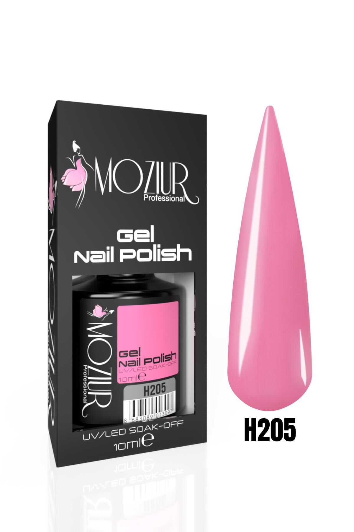 MOZIUR Kalıcı Oje UV LED 10ml H205