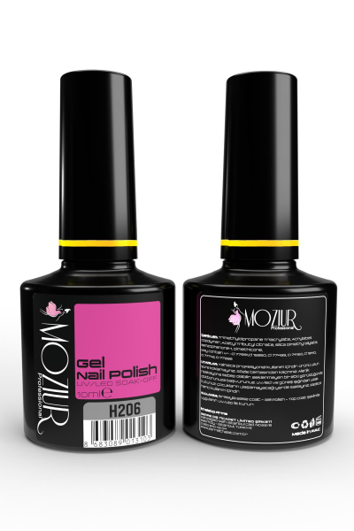 MOZIUR Kalıcı Oje UV LED 10ml H206