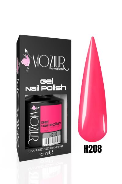 MOZIUR Kalıcı Oje UV LED 10ml H208