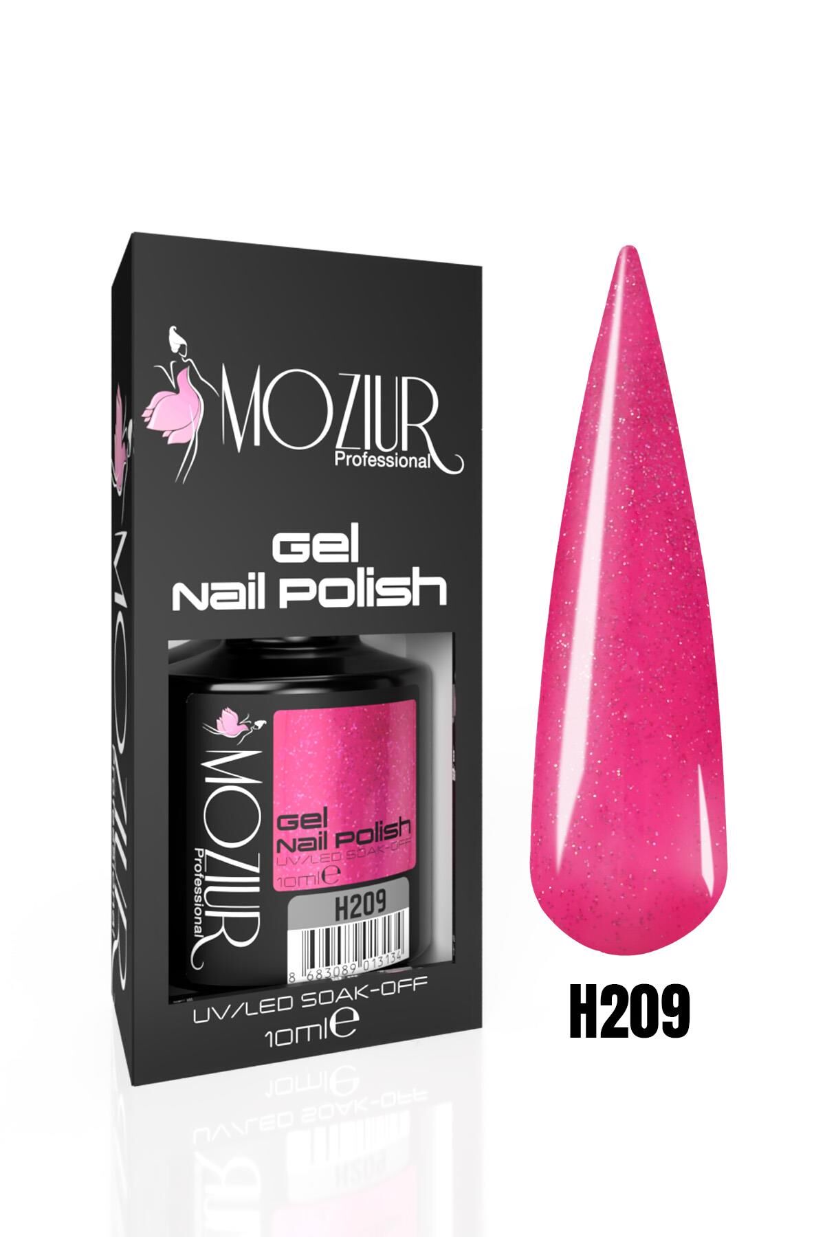 MOZIUR Kalıcı Oje UV LED 10ml H209