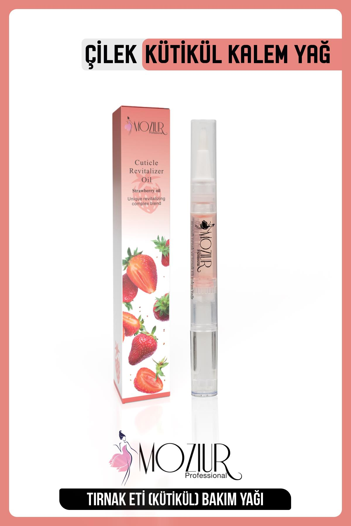 MOZIUR Meyve Aromalı Kalem Tırnak Eti Kütikül Bakım Yağı 5ml Y-3