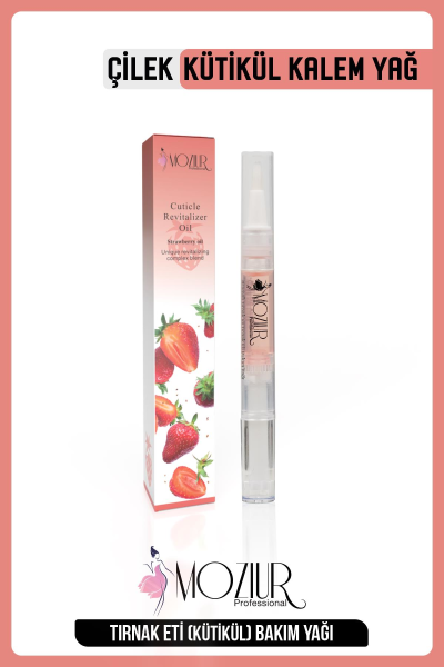 MOZIUR Meyve Aromalı Kalem Tırnak Eti Kütikül Bakım Yağı 5ml Y-3