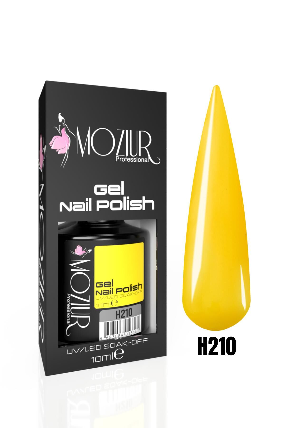 MOZIUR Kalıcı Oje UV LED 10ml H210