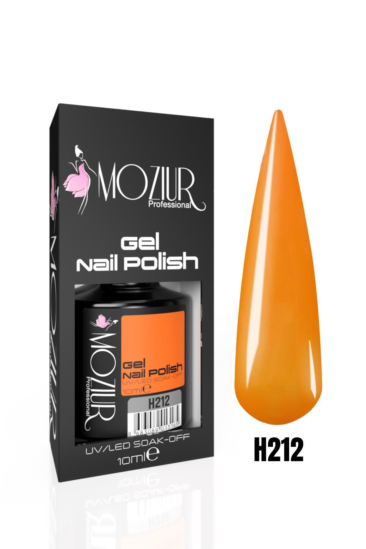 MOZIUR Kalıcı Oje UV LED 10ml H212
