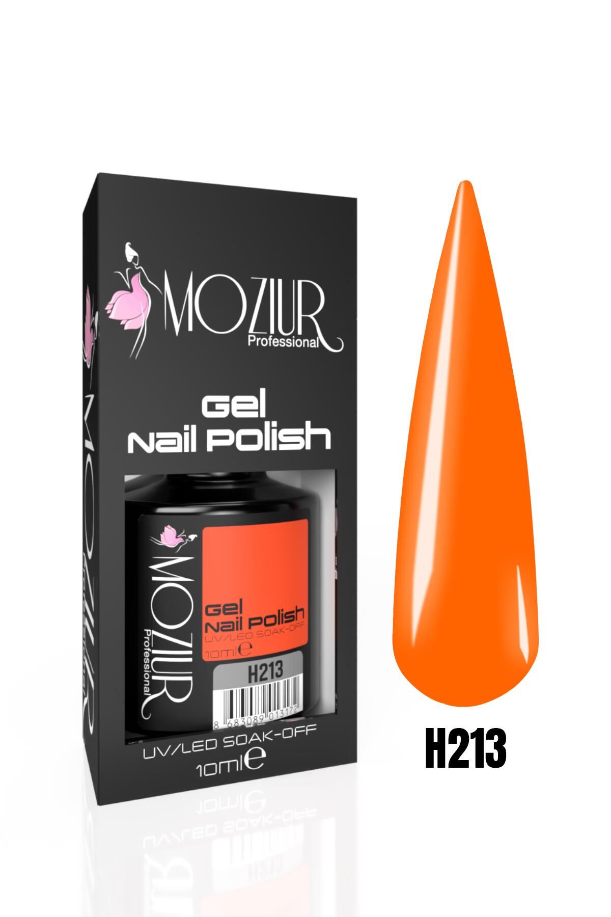 MOZIUR Kalıcı Oje UV LED 10ml H213