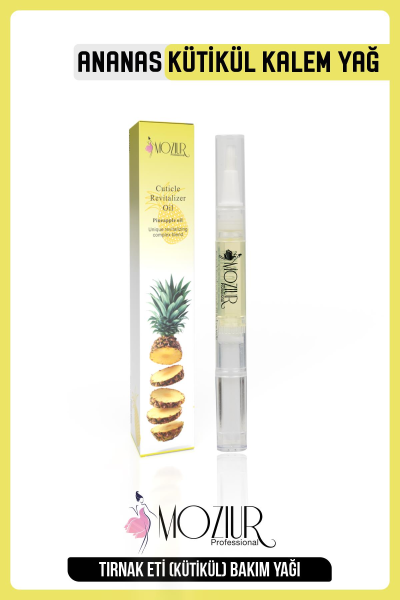 MOZIUR Meyve Aromalı Kalem Tırnak Eti Kütikül Bakım Yağı 5ml Y-12