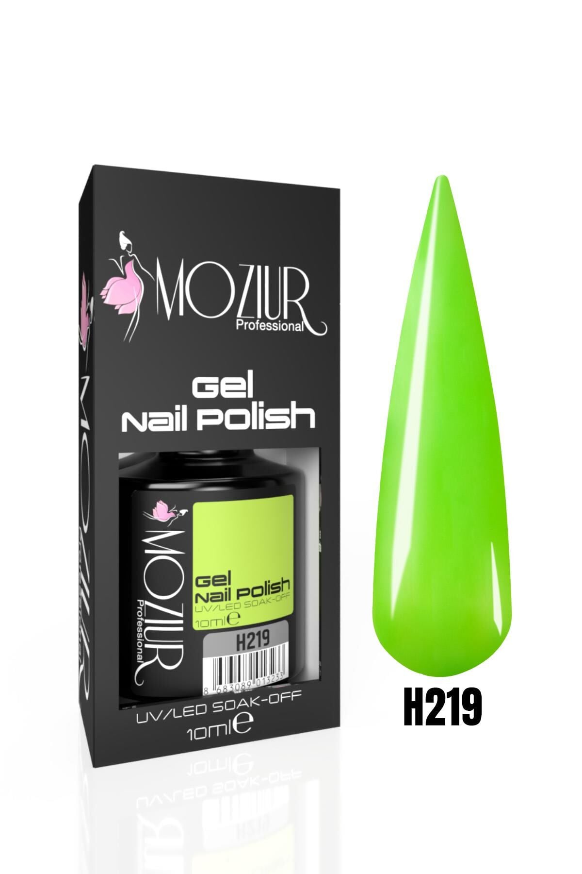 MOZIUR Kalıcı Oje UV LED 10ml H219