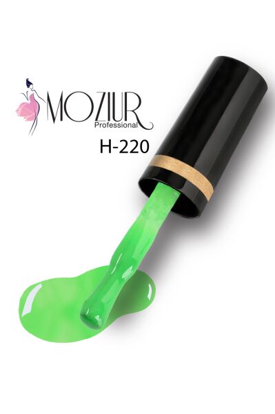 MOZIUR Kalıcı Oje UV LED 10ml H220