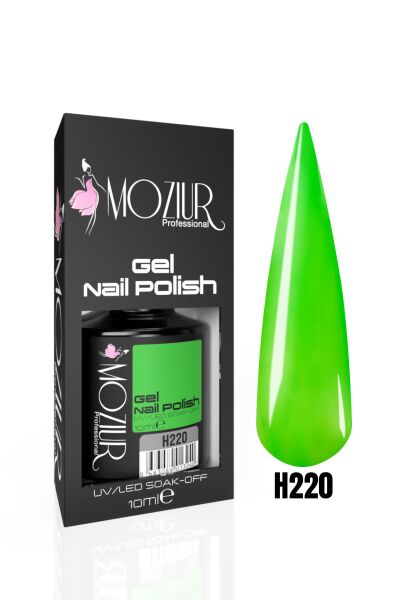 MOZIUR Kalıcı Oje UV LED 10ml H220