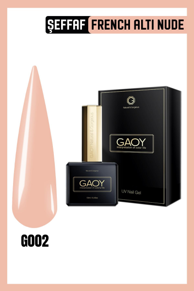 GAOY Uv Nail Gel Polish Kalıcı Oje 13ml G002