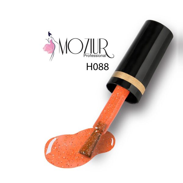 MOZIUR Simli Seri UV Led Kalıcı Oje 10ml H088