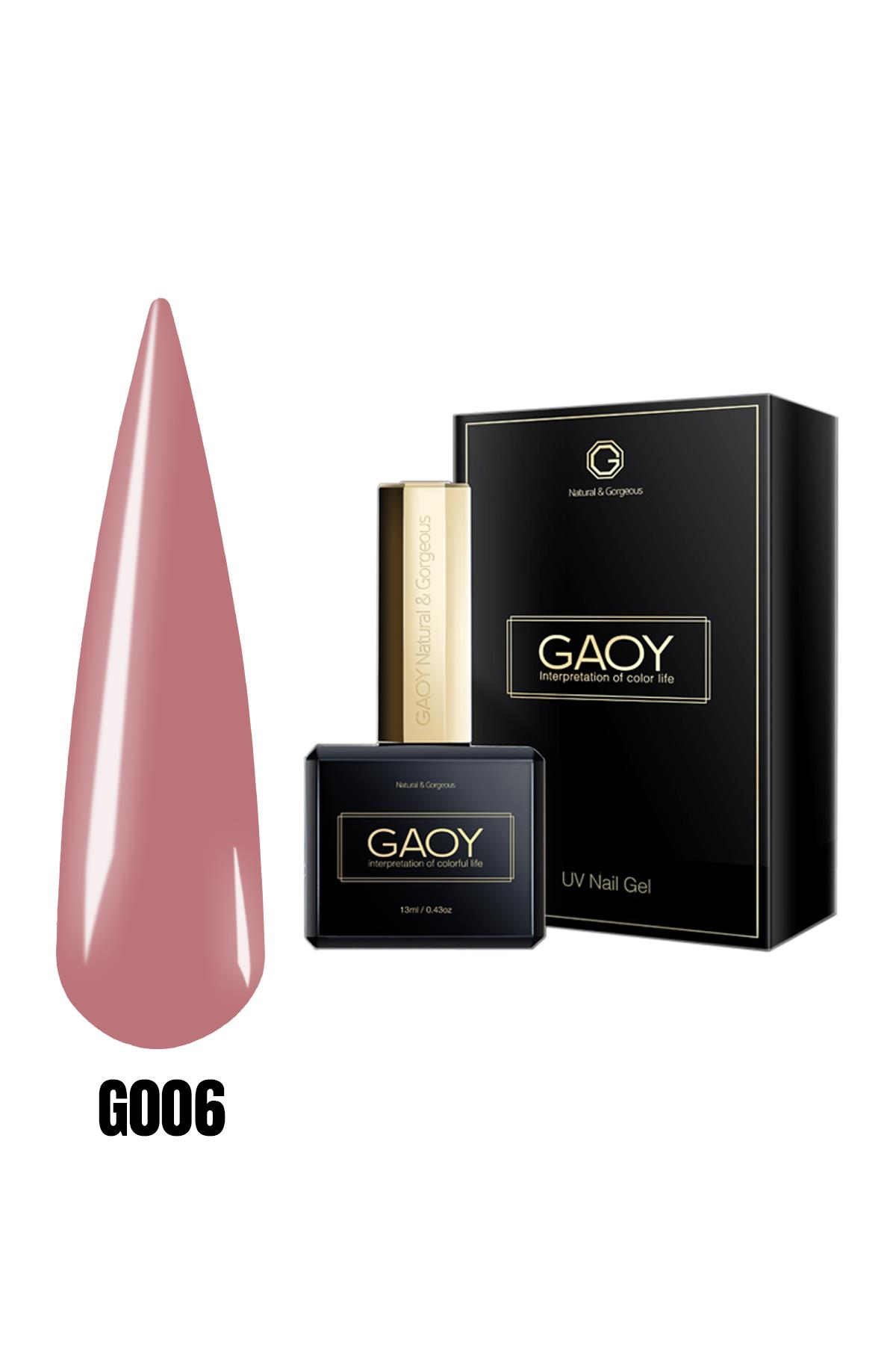 GAOY Uv Nail Gel Polish Kalıcı Oje 13ml G006