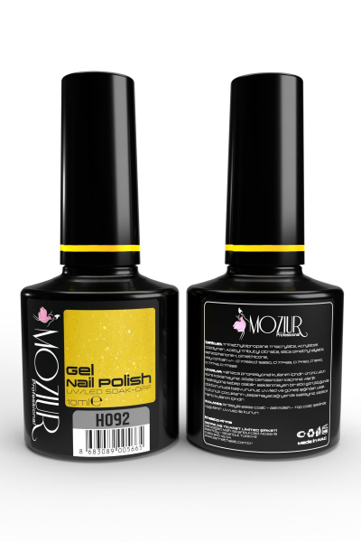 MOZIUR Simli Seri UV Led Kalıcı Oje 10ml H092
