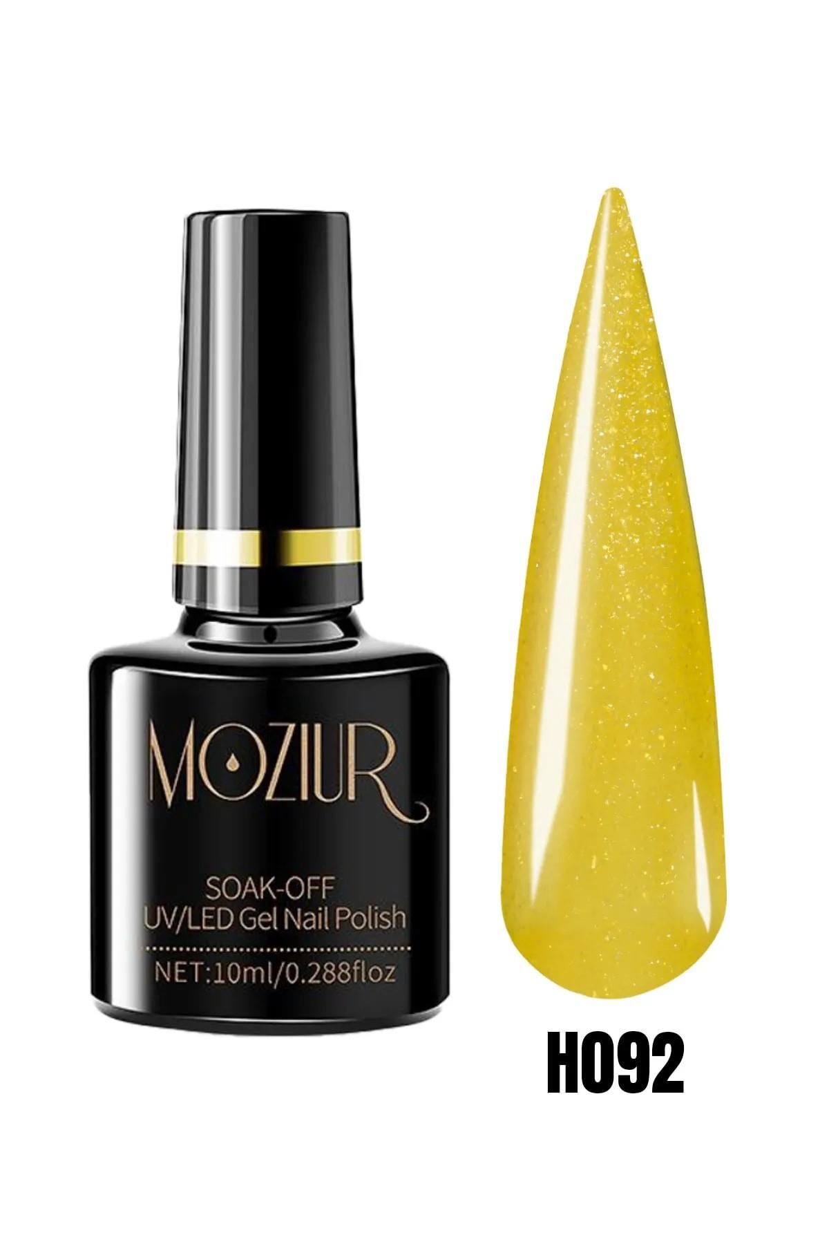 MOZIUR Simli Seri UV Led Kalıcı Oje 10ml H092