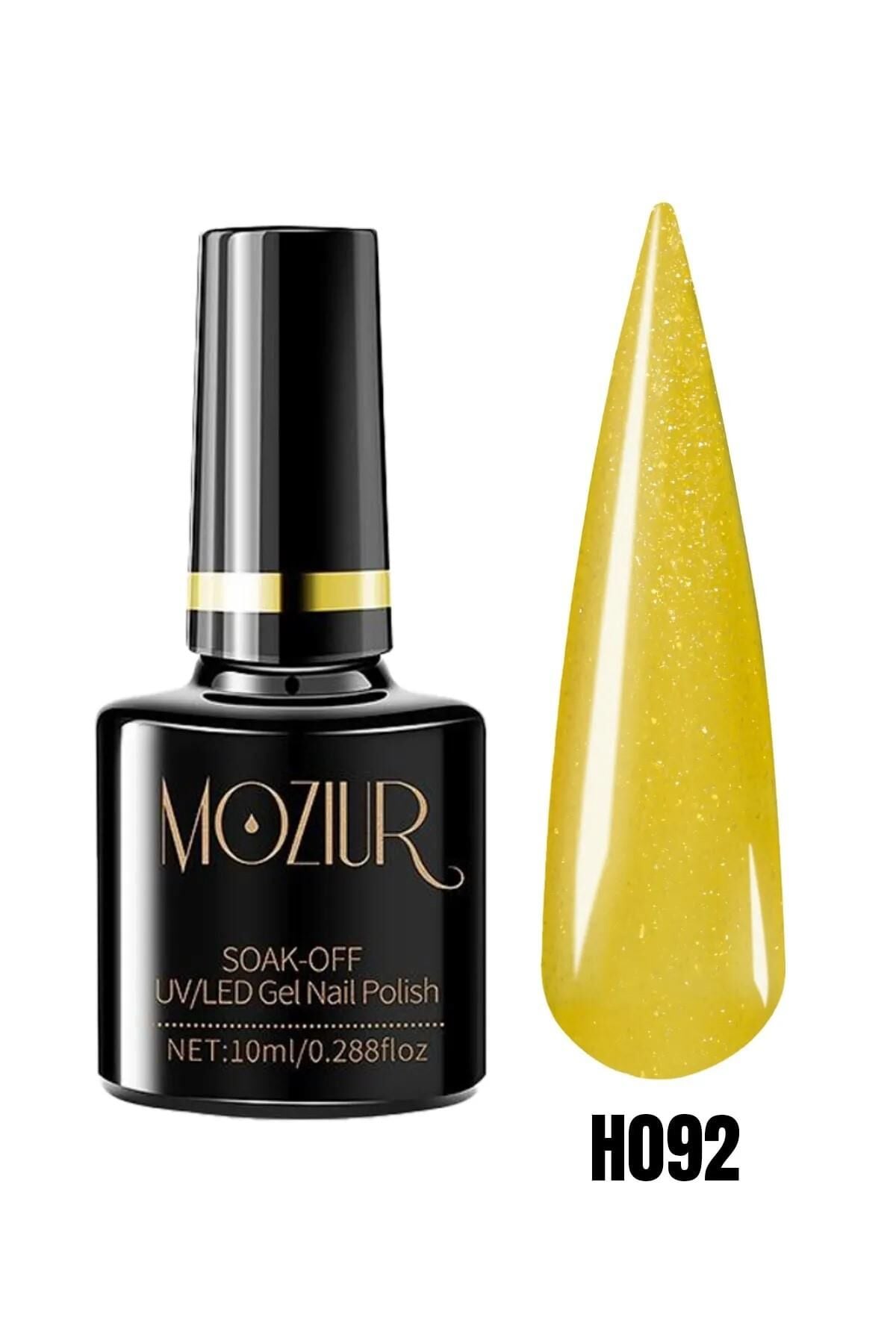 MOZIUR Simli Seri UV Led Kalıcı Oje 10ml H092