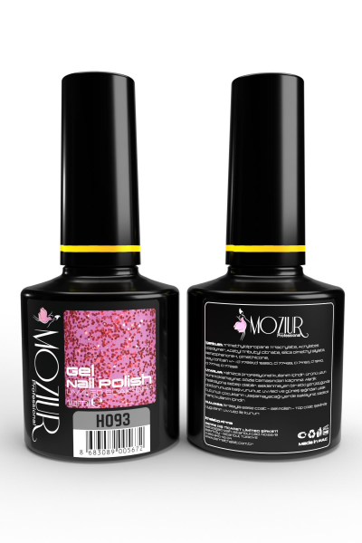 MOZIUR Simli Seri UV Led Kalıcı Oje 10ml H093