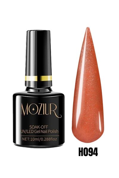MOZIUR Simli Seri UV Led Kalıcı Oje 10ml H094