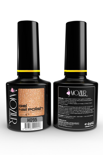MOZIUR Simli Seri UV Led Kalıcı Oje 10ml H095