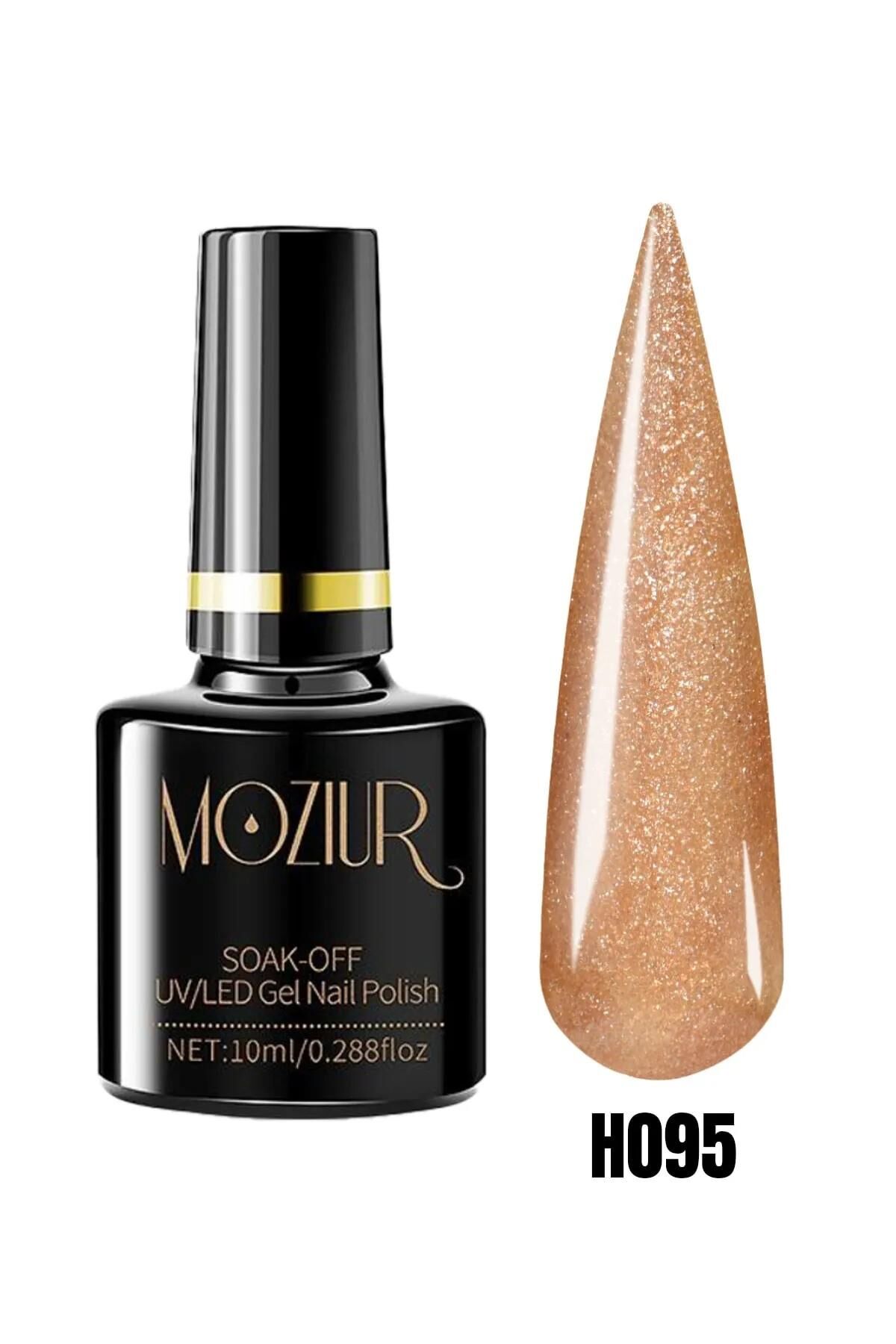 MOZIUR Simli Seri UV Led Kalıcı Oje 10ml H095