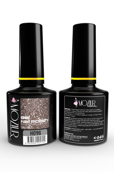 MOZIUR Simli Seri UV Led Kalıcı Oje 10ml H096