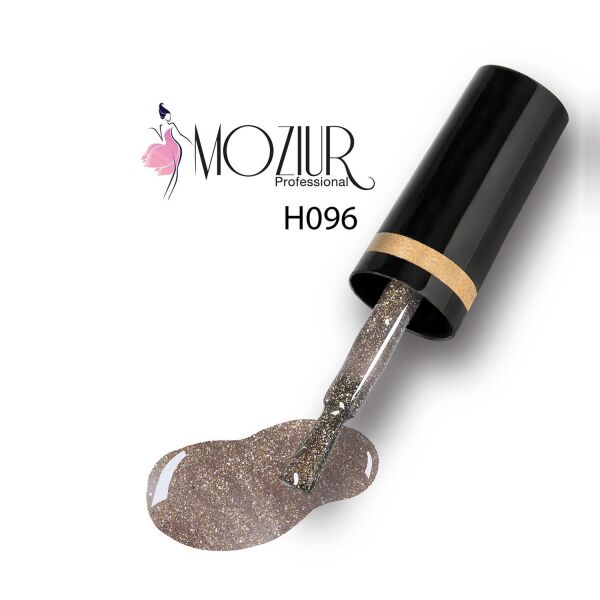 MOZIUR Simli Seri UV Led Kalıcı Oje 10ml H096