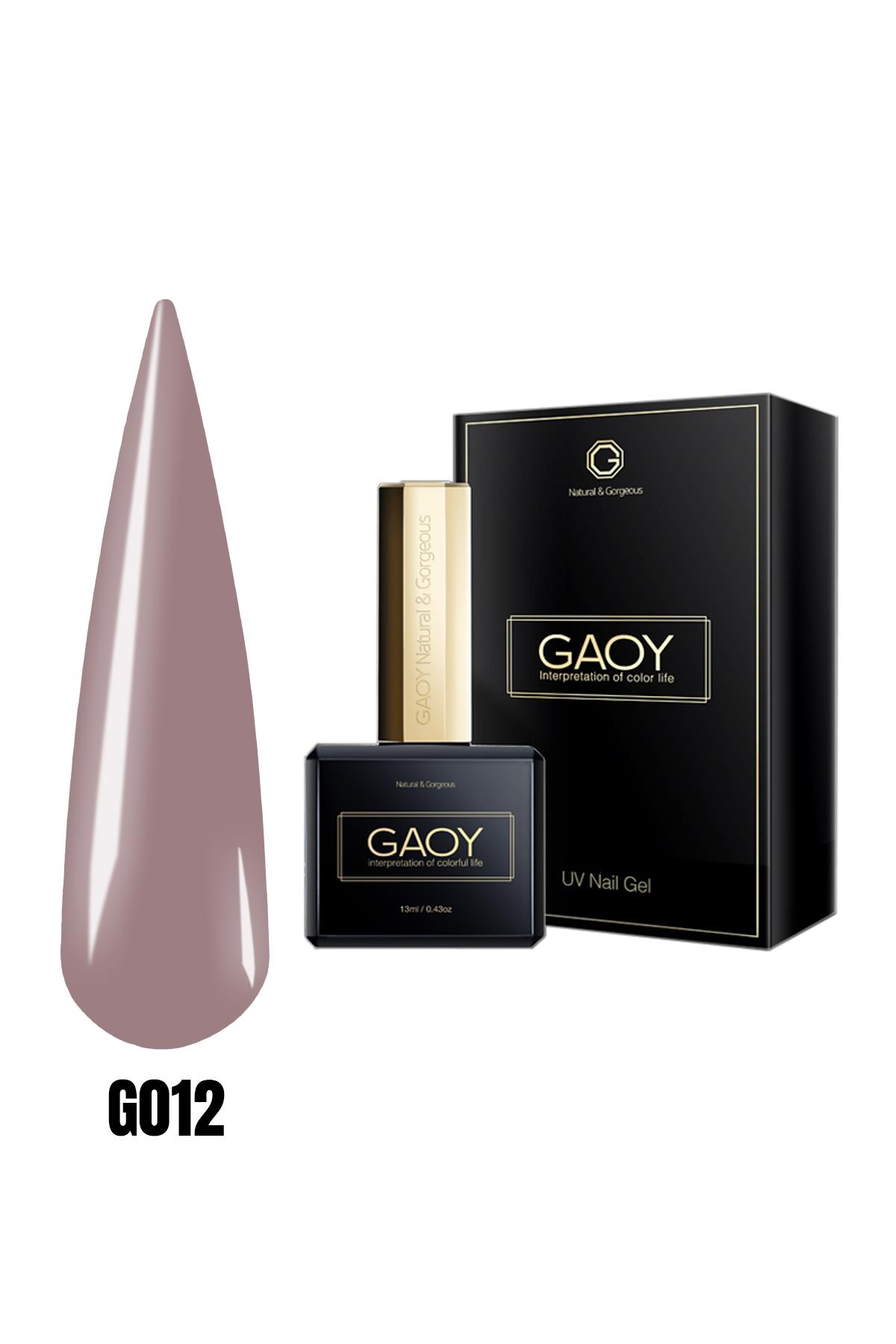 GAOY Uv Nail Gel Polish Kalıcı Oje 13ml G012