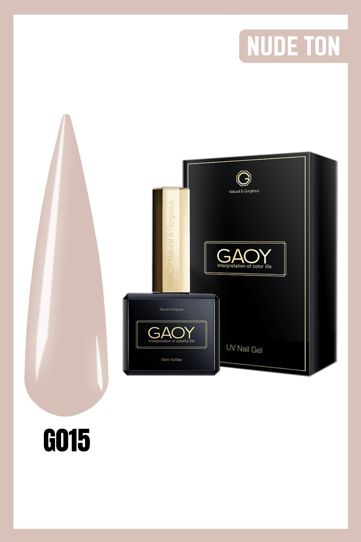 GAOY Uv Nail Gel Polish Kalıcı Oje 13ml G015
