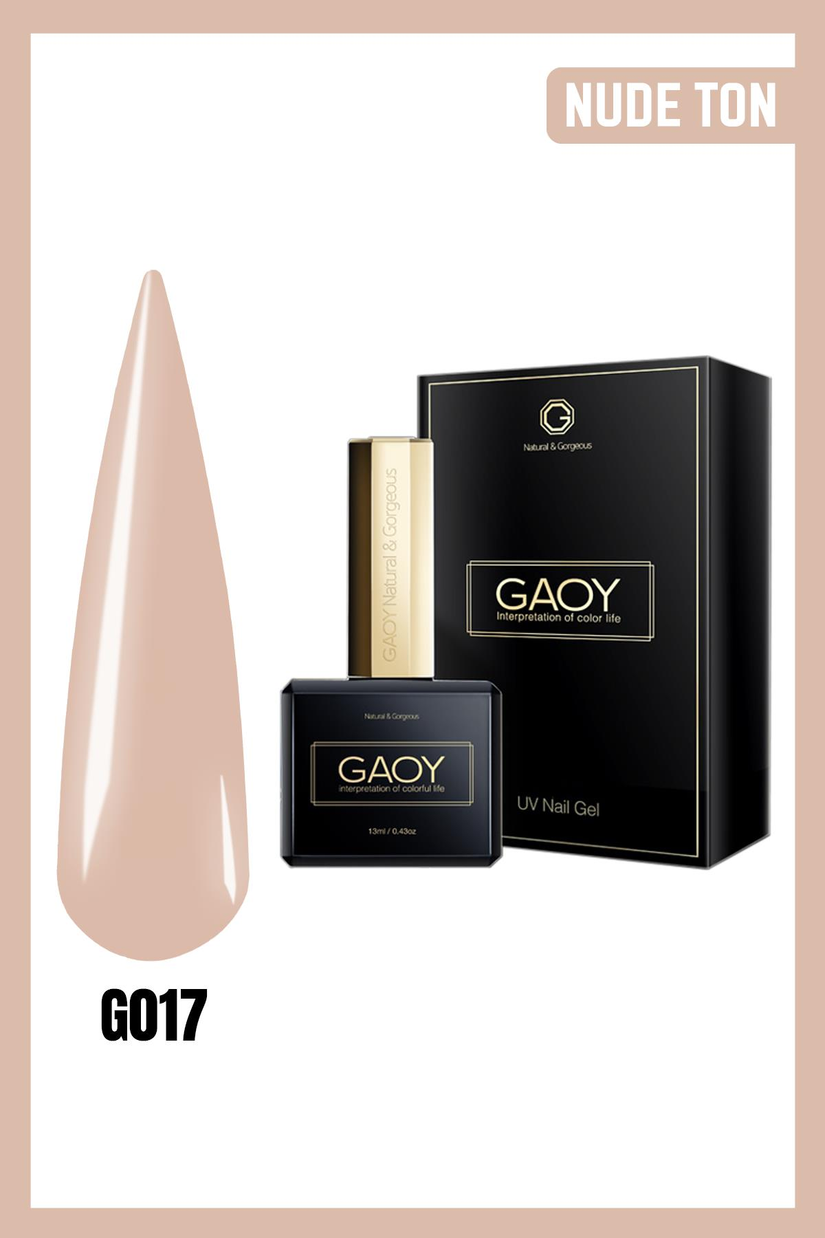 GAOY Uv Nail Gel Polish Kalıcı Oje 13ml G017