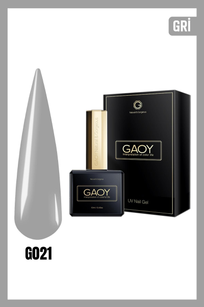 GAOY Uv Nail Gel Polish Kalıcı Oje 13ml G021