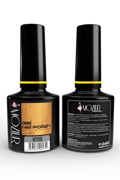 MOZIUR Simli Seri UV Led Kalıcı Oje 10ml H110